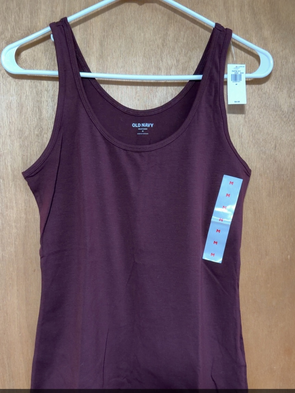 Old Navy Women's Deep Burgundy Tank Top